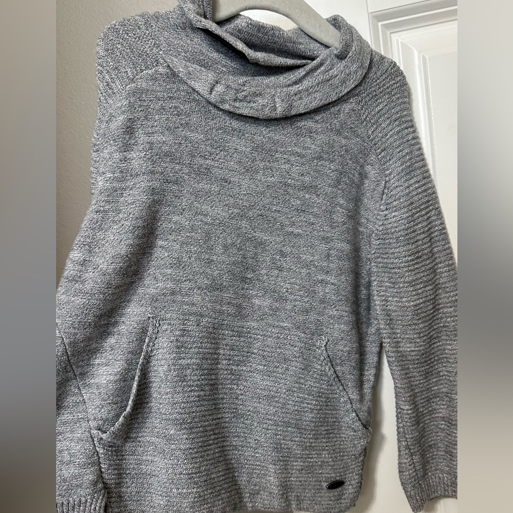 Zara Gray Boys Cowl Neck Sweater Size 3yrs